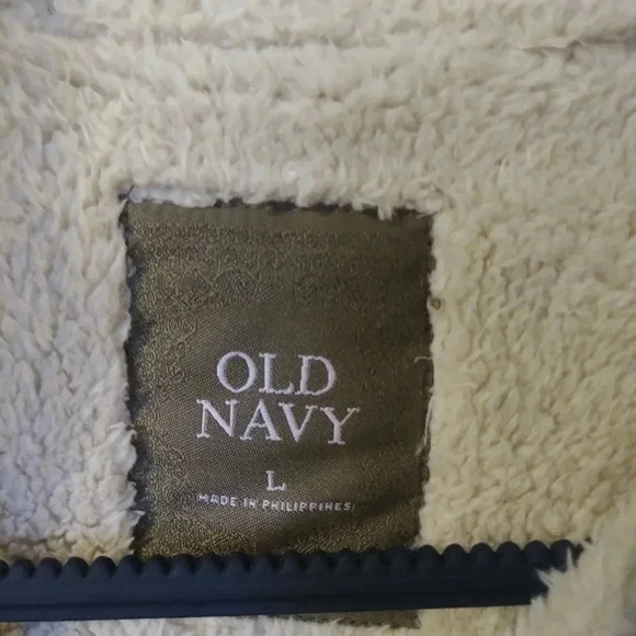 Old Navy Brown Faux Suede Coat - Picture 6 of 7